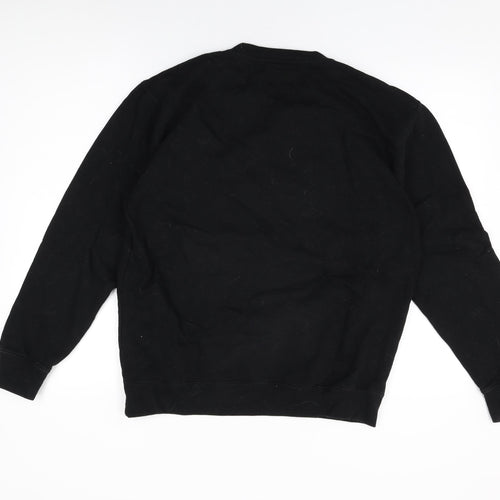 Northern Power Garms Womens Black Cotton Pullover Sweatshirt Size L Pullover - It'll Be Reyt