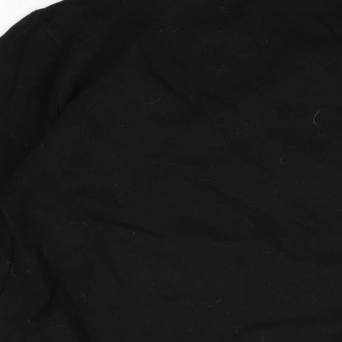 Northern Power Garms Womens Black Cotton Pullover Sweatshirt Size L Pullover - It'll Be Reyt