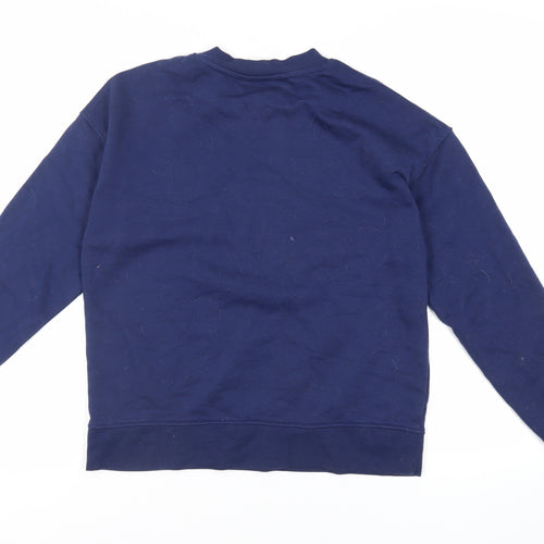 Disney Womens Blue Polyester Pullover Sweatshirt Size XS Pullover - Donald Duck