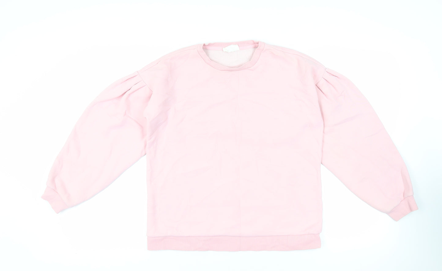 Chelsea Peers Womens Pink Cotton Pullover Sweatshirt Size S Pullover