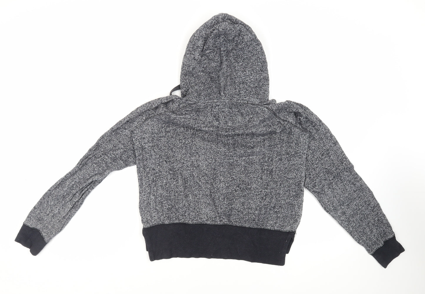 RIP CURL Womens Grey Cotton Pullover Hoodie Size S Pullover