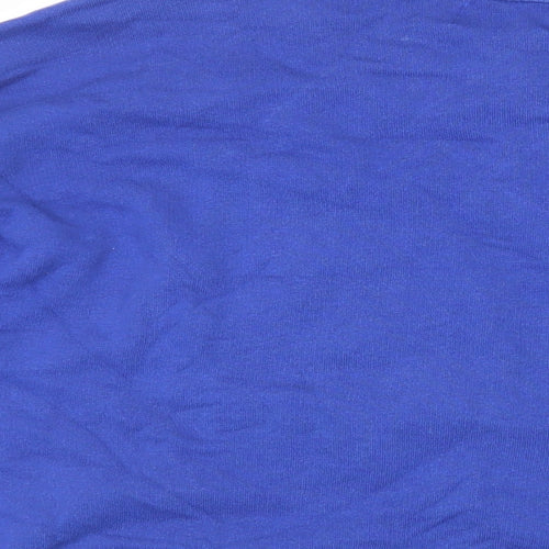 Pull&Bear Womens Blue Cotton Pullover Sweatshirt Size M Pullover - New York