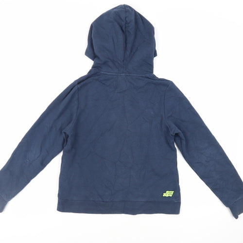 Bidi Badu Girls Blue Cotton Pullover Hoodie Size 12 Years Pullover