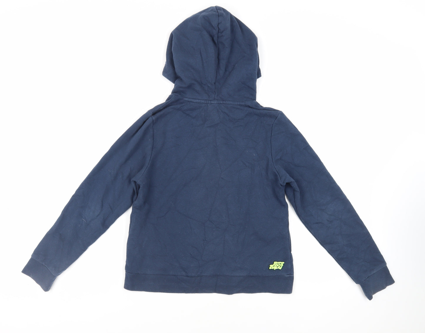 Bidi Badu Girls Blue Cotton Pullover Hoodie Size 12 Years Pullover