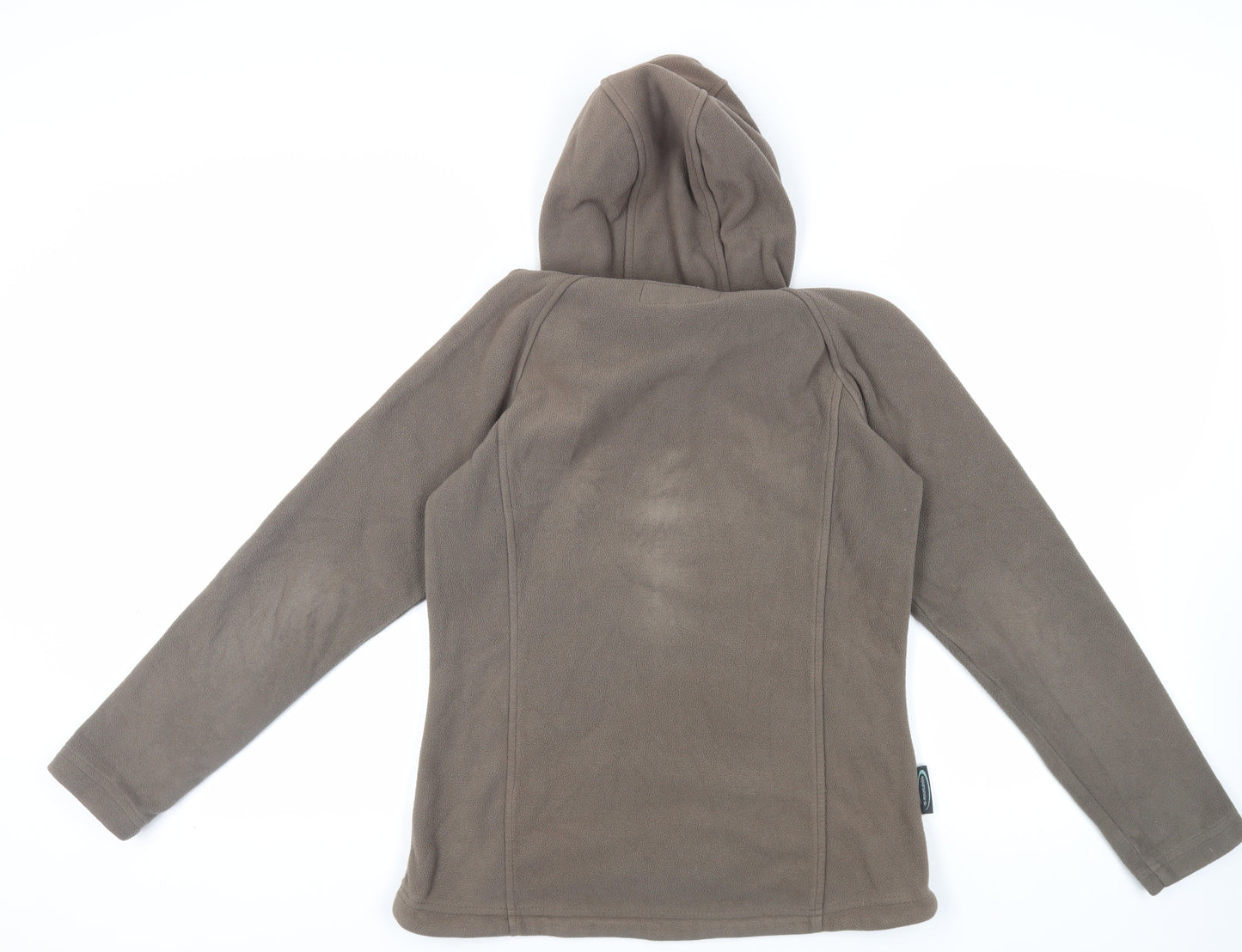 Mountain Life Womens Brown Jacket Size 10 Zip