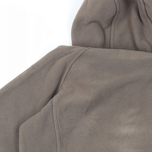 Mountain Life Womens Brown Jacket Size 10 Zip