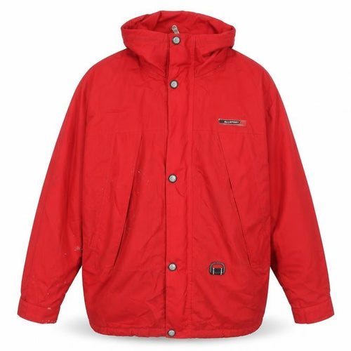 Allsport Active Mens Red Windbreaker Jacket Size XL Zip - Technical Outdoors