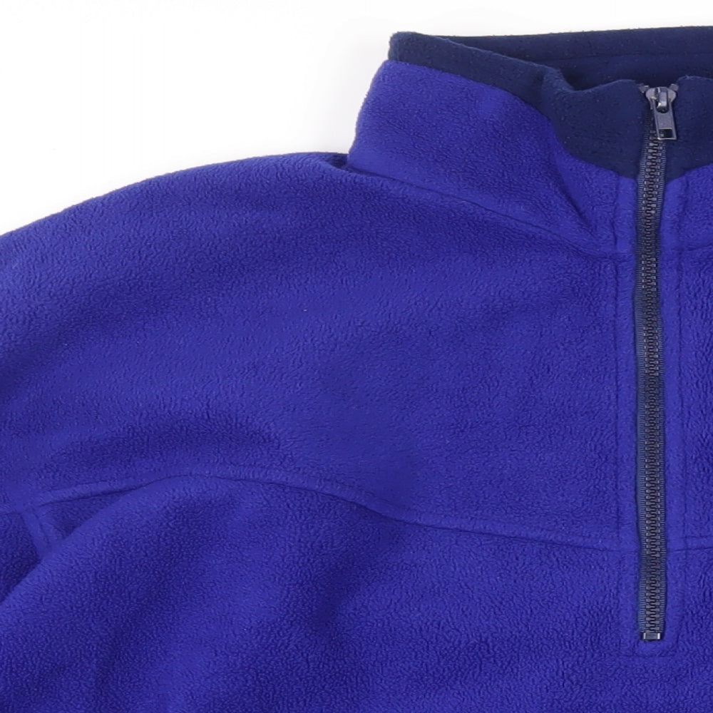 Regatta Mens Blue Polyester Pullover Sweatshirt Size M - Logo Pockets