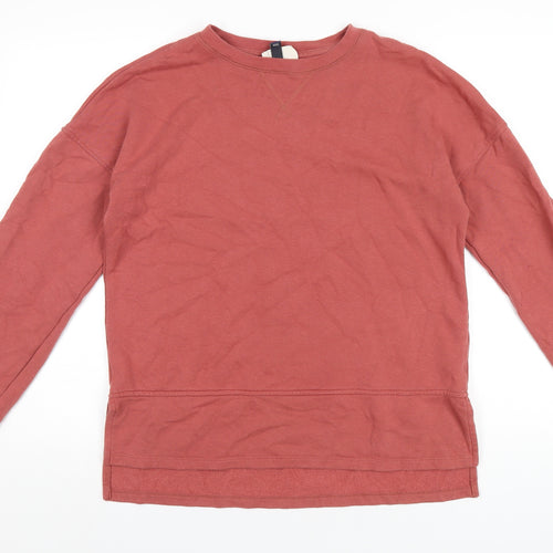 Universal Thread Womens Red Cotton Pullover Sweatshirt Size XS Pullover