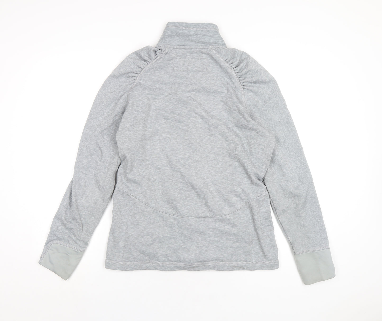 O'Neill Womens Grey Polyester Full Zip Sweatshirt Size XL Zip