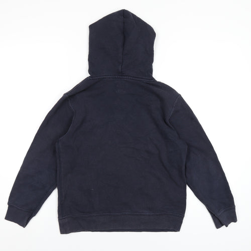 Gap Boys Blue Cotton Pullover Hoodie Size 10-11 Years Pullover