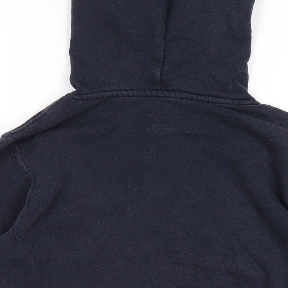 Gap Boys Blue Cotton Pullover Hoodie Size 10-11 Years Pullover