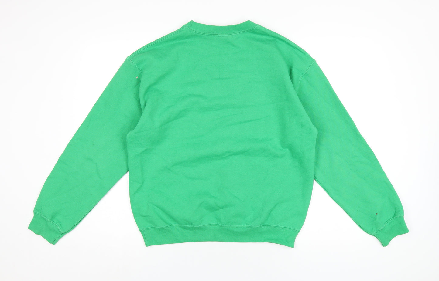 Star Wars Mens Green Cotton Pullover Sweatshirt Size M - Star Wars Christmas