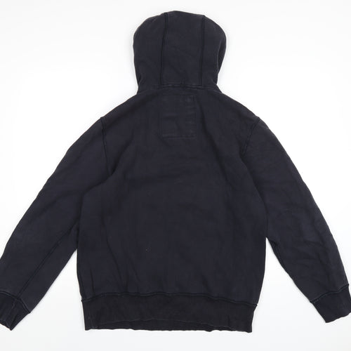 NEXT Mens Blue Cotton Pullover Hoodie Size M