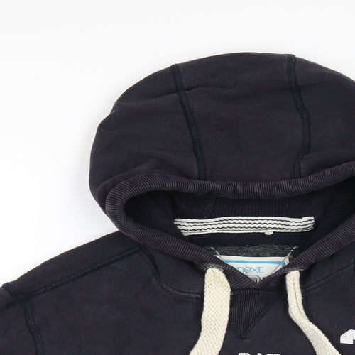 NEXT Mens Blue Cotton Pullover Hoodie Size M