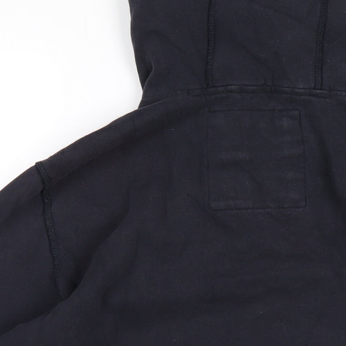 NEXT Mens Blue Cotton Pullover Hoodie Size M