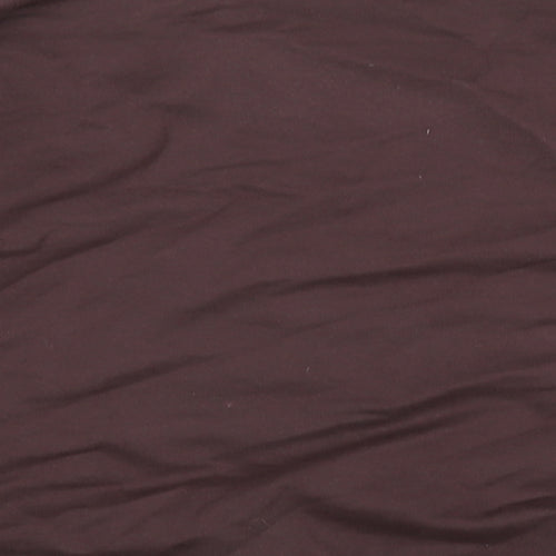 Missguided Womens Brown Cotton Pullover Sweatshirt Size 4 Pullover