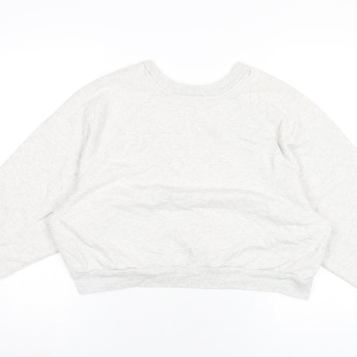 Levi's Womens Grey Cotton Pullover Sweatshirt Size M Pullover