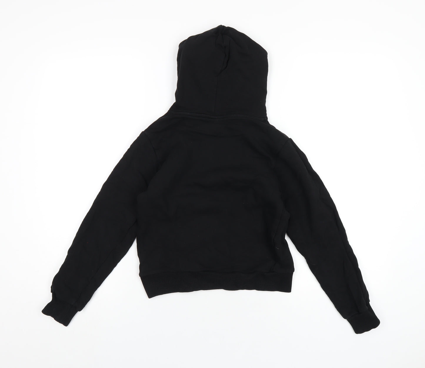 Pacha Boys Black Cotton Pullover Hoodie Size 10 Years Pullover