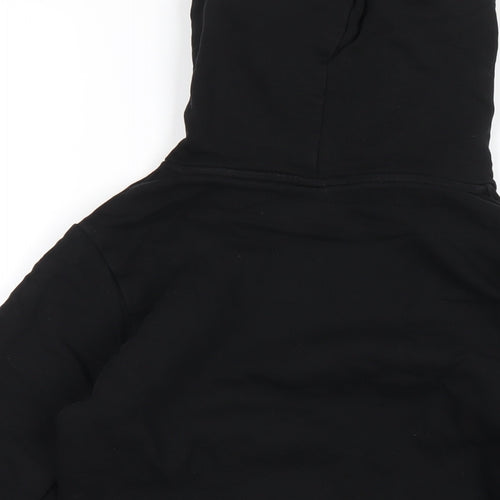 Pacha Boys Black Cotton Pullover Hoodie Size 10 Years Pullover