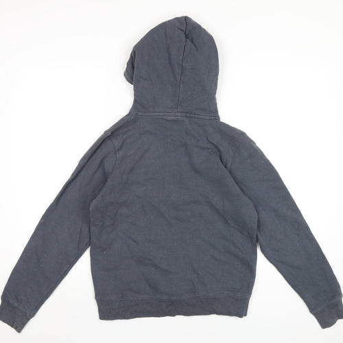 Lansdown Womens Grey Cotton Pullover Hoodie Size 10 Pullover