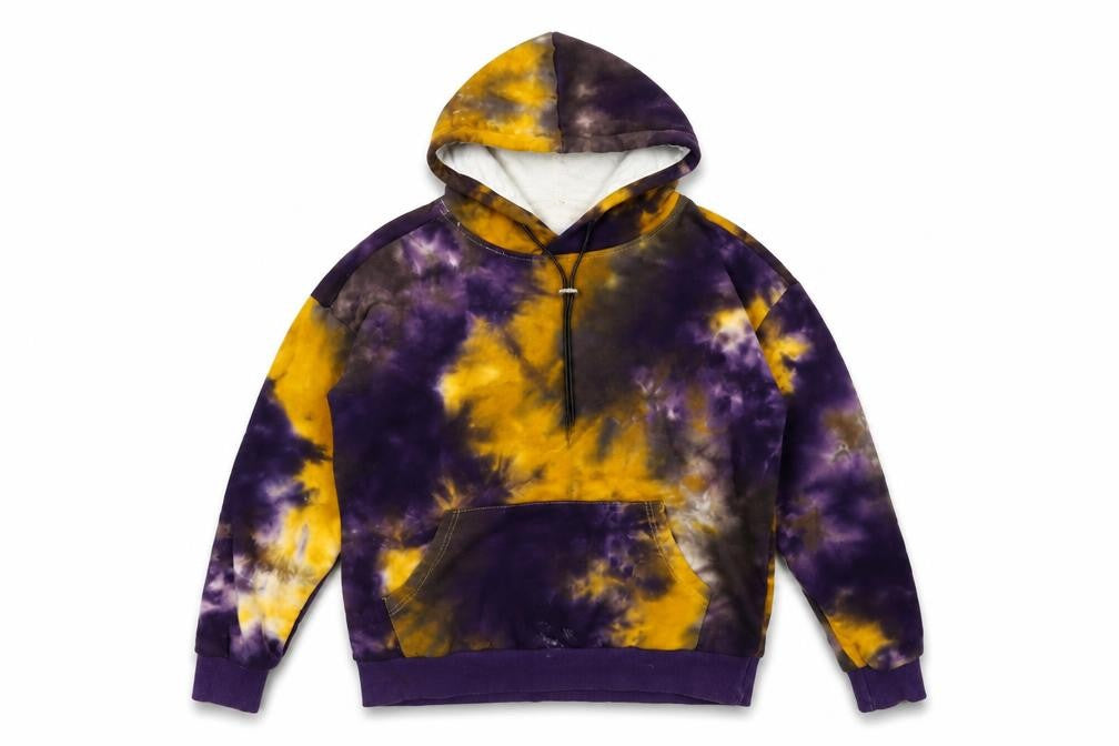 Front view of Zayne women’s multicoloured cotton pullover hoodie, size S, pullover