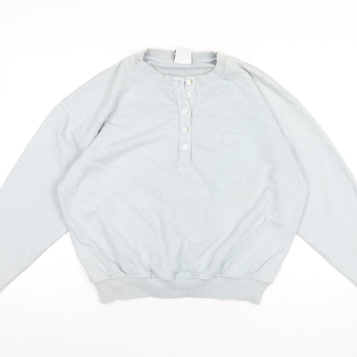 BDG Jeans Womens Blue Cotton Pullover Sweatshirt Size S Pullover
