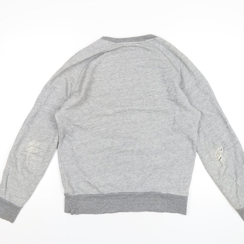 Levi's Mens Grey Cotton Pullover Sweatshirt Size S