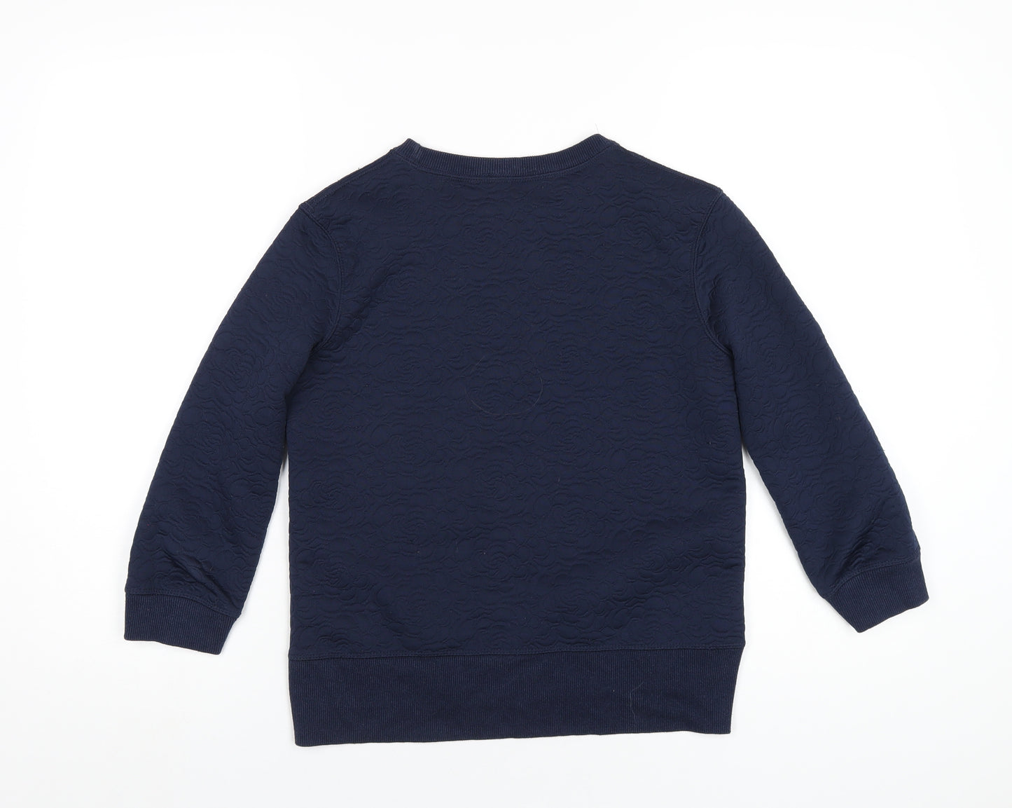 Oodji Womens Blue Polyester Pullover Sweatshirt Size XS Pullover