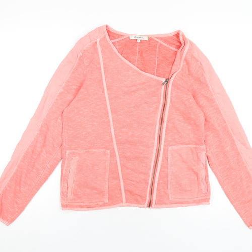 Sandwich Womens Pink Jacket Size L Zip