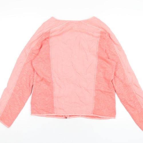 Sandwich Womens Pink Jacket Size L Zip