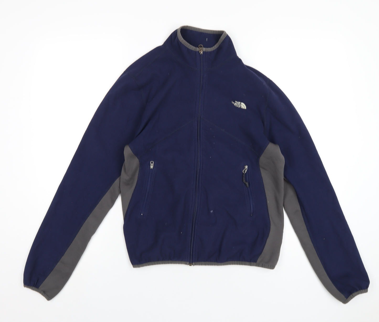 The North Face Mens Blue Jacket Size S Zip