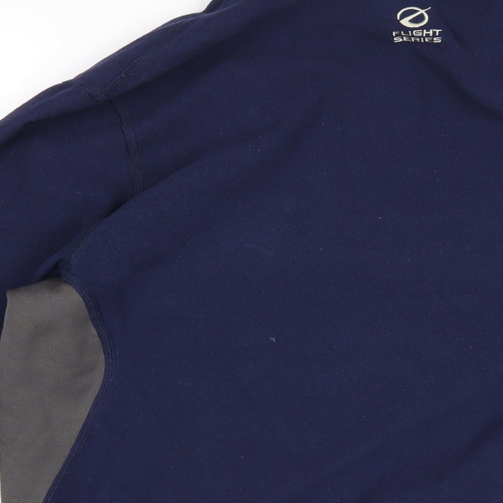 The North Face Mens Blue Jacket Size S Zip