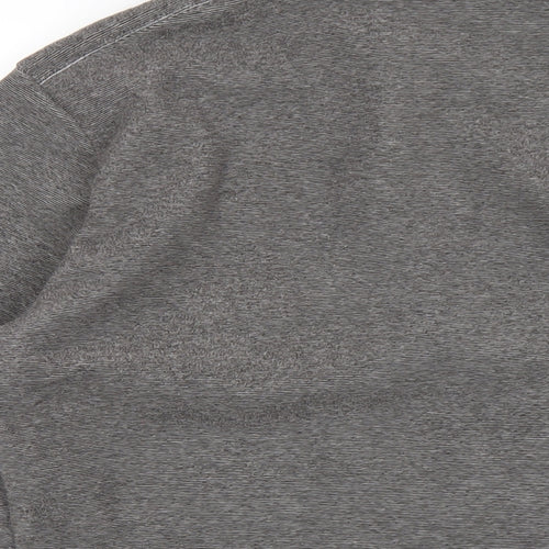 Quechua Womens Grey Polyester Pullover Sweatshirt Size L Zip