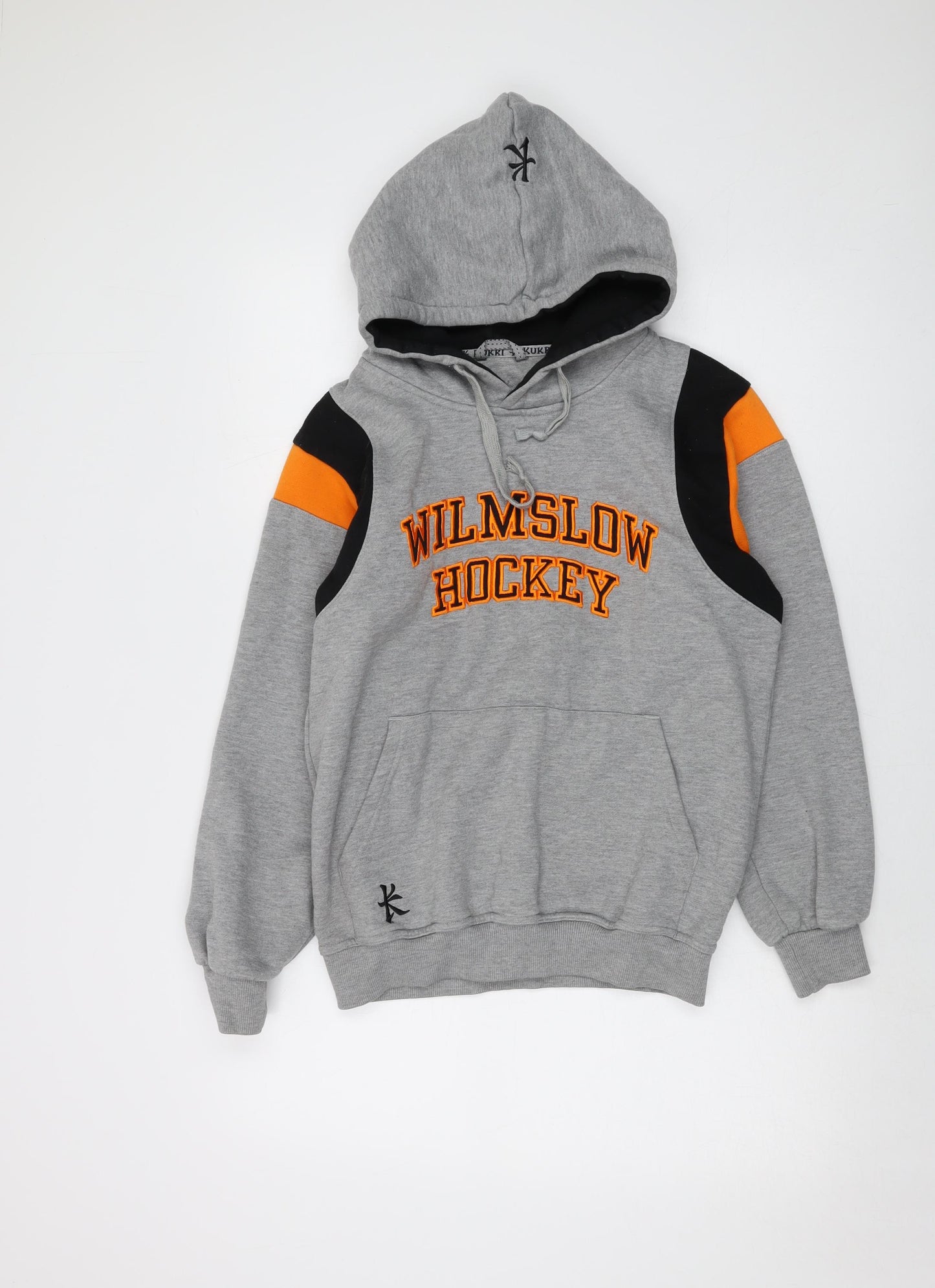 Kukri Mens Grey Cotton Pullover Hoodie Size XS