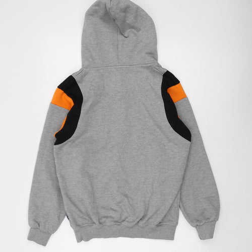 Kukri Mens Grey Cotton Pullover Hoodie Size XS