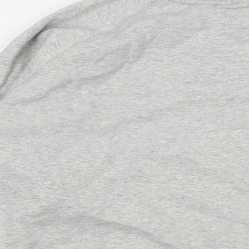 Jack Wills Womens Grey Cotton Pullover Sweatshirt Size 14 Pullover