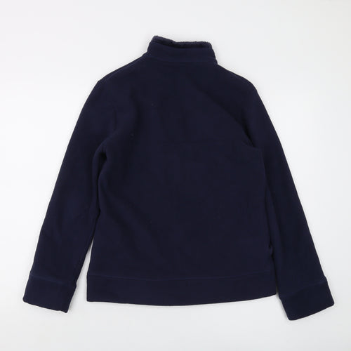 Marks and Spencer Womens Blue Jacket Size 10 Zip