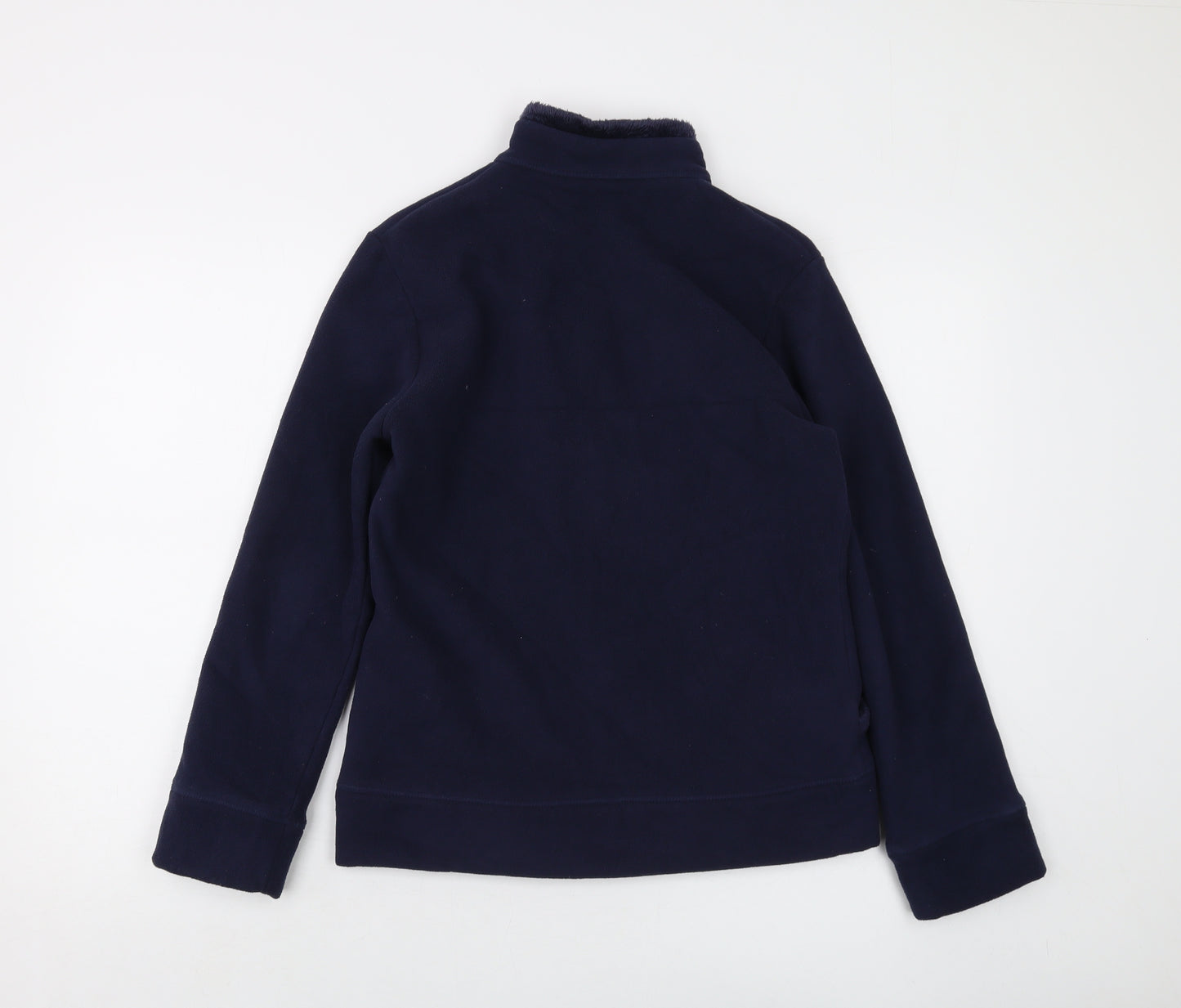 Marks and Spencer Womens Blue Jacket Size 10 Zip