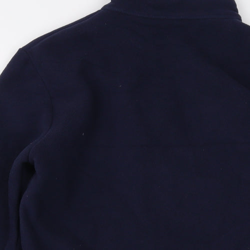 Marks and Spencer Womens Blue Jacket Size 10 Zip