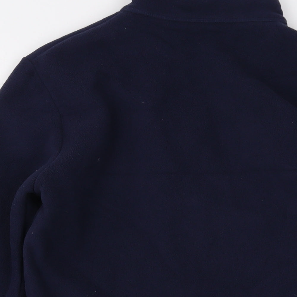 Marks and Spencer Womens Blue Jacket Size 10 Zip