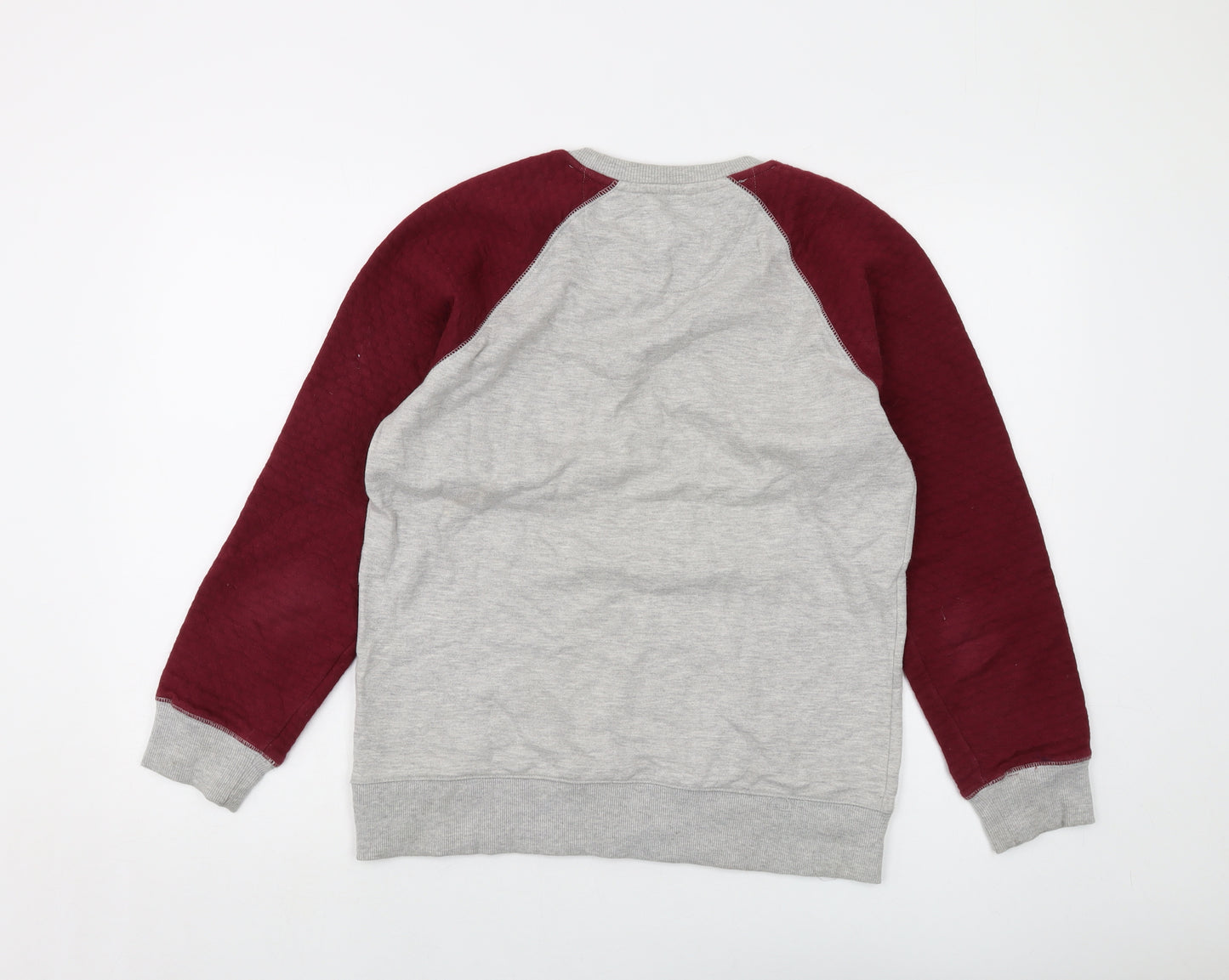Burton Mens Grey Cotton Pullover Sweatshirt Size S