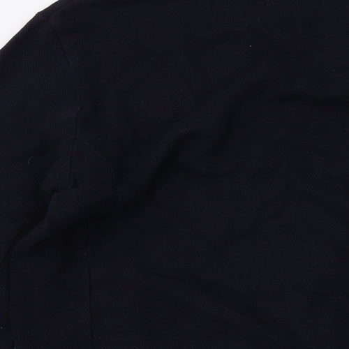 Zara Mens Blue Cotton Pullover Sweatshirt Size M