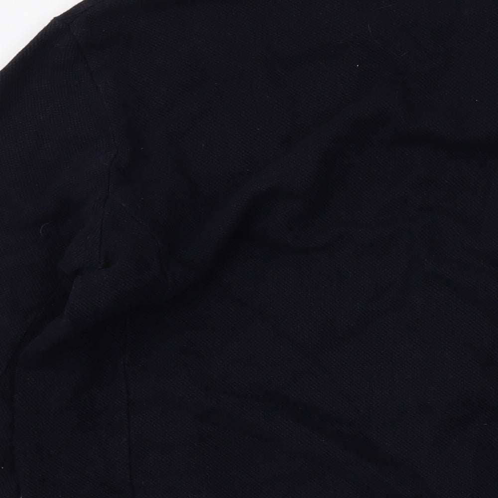 Zara Mens Blue Cotton Pullover Sweatshirt Size M