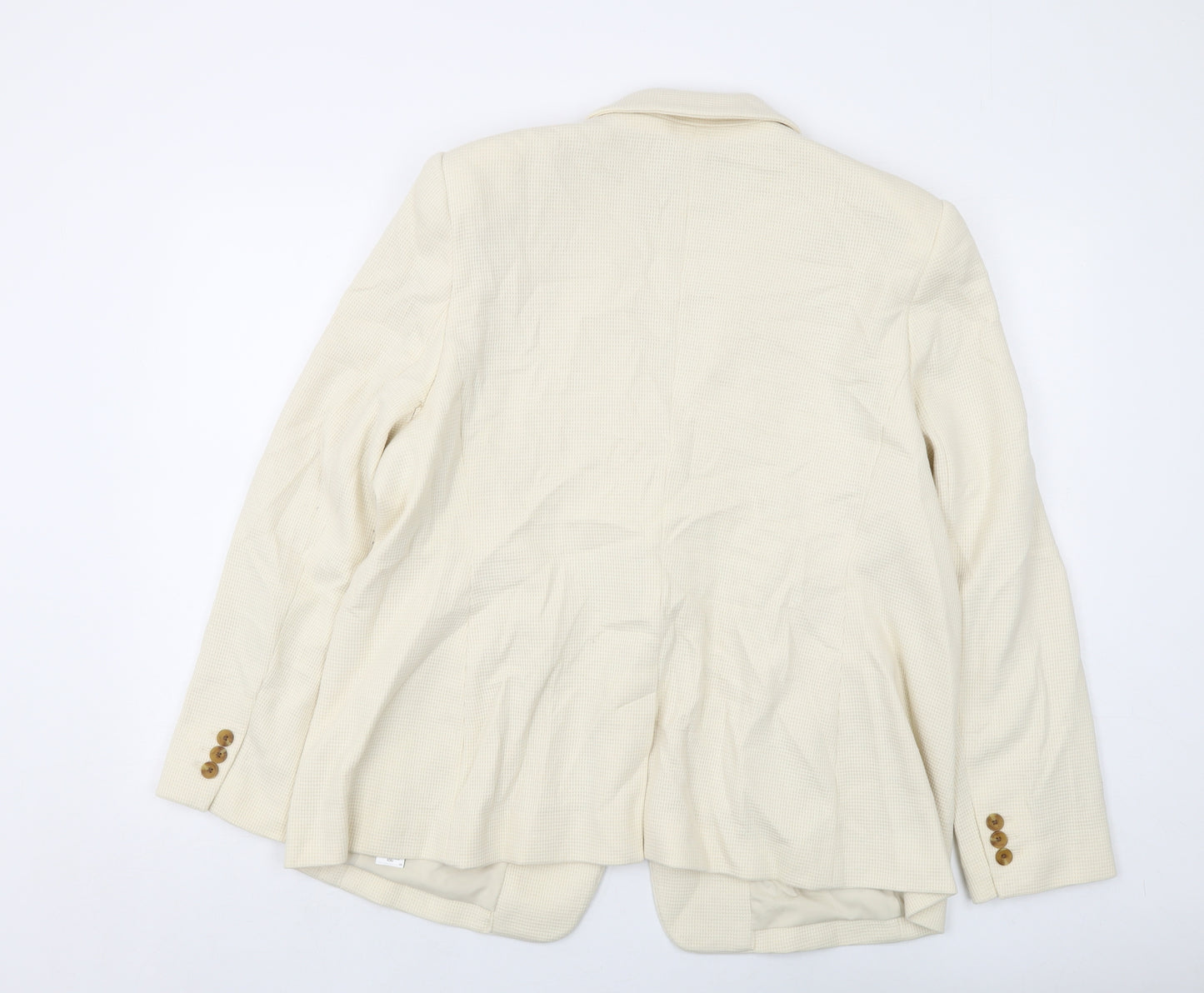 Marks and Spencer Womens Ivory Jacket Size 20 Button