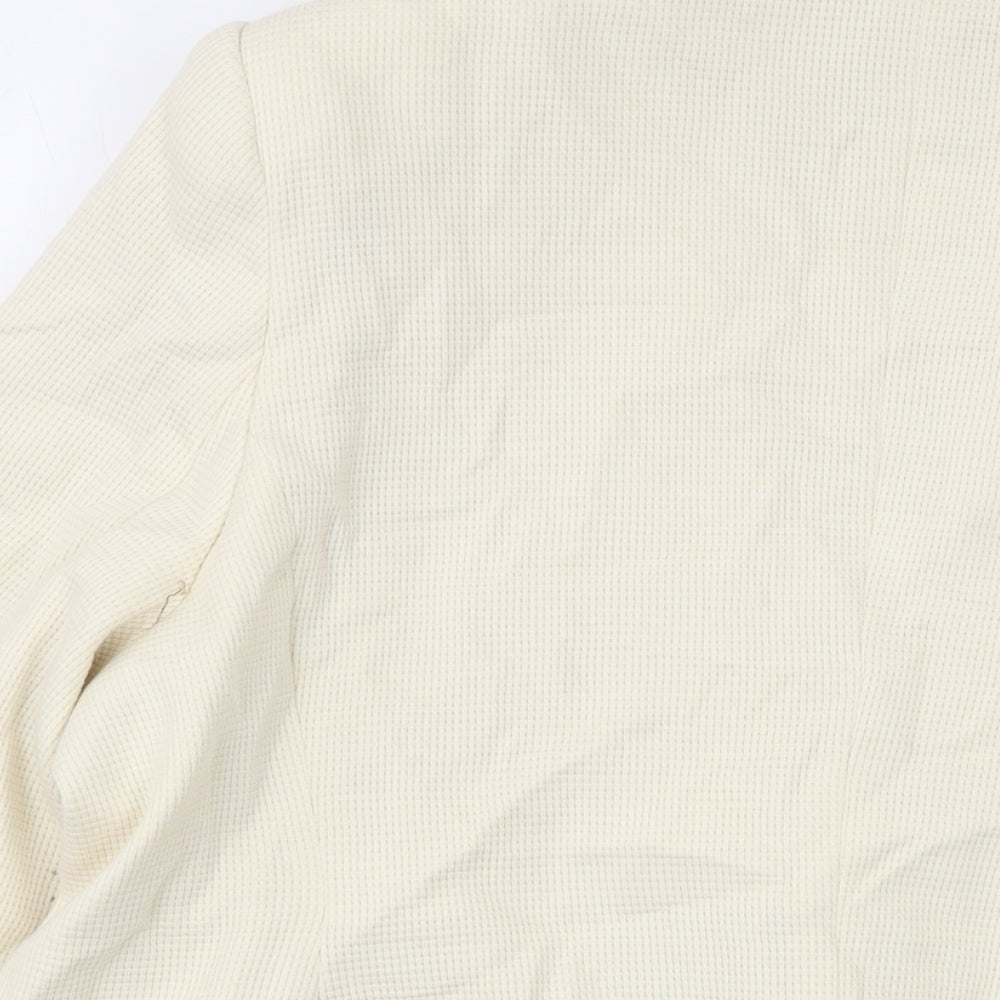 Marks and Spencer Womens Ivory Jacket Size 20 Button