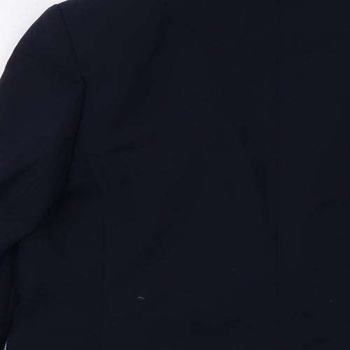 Marks and Spencer Womens Blue Jacket Size 12 Button