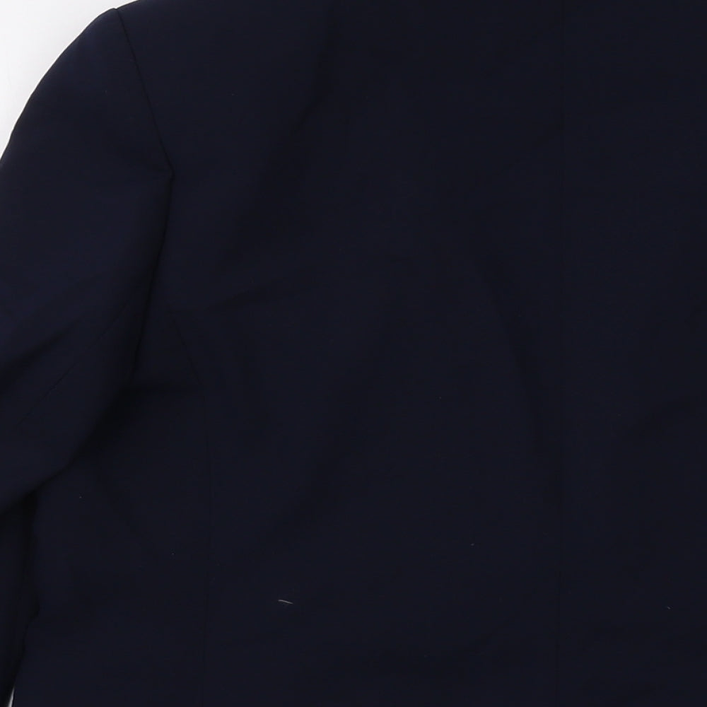 Marks and Spencer Womens Blue Jacket Size 12 Button