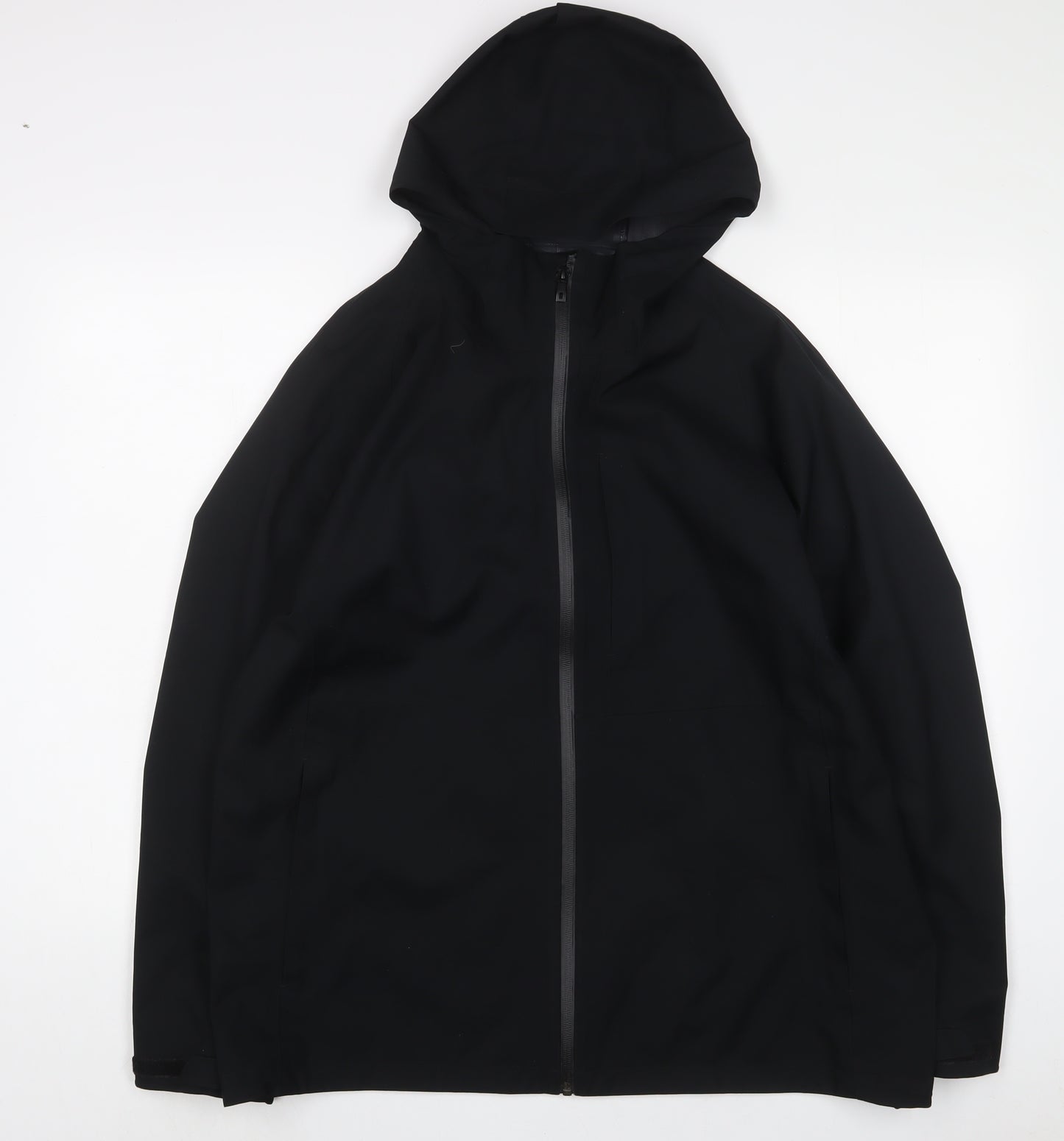 Uniqlo Mens Black Jacket Size XL Zip