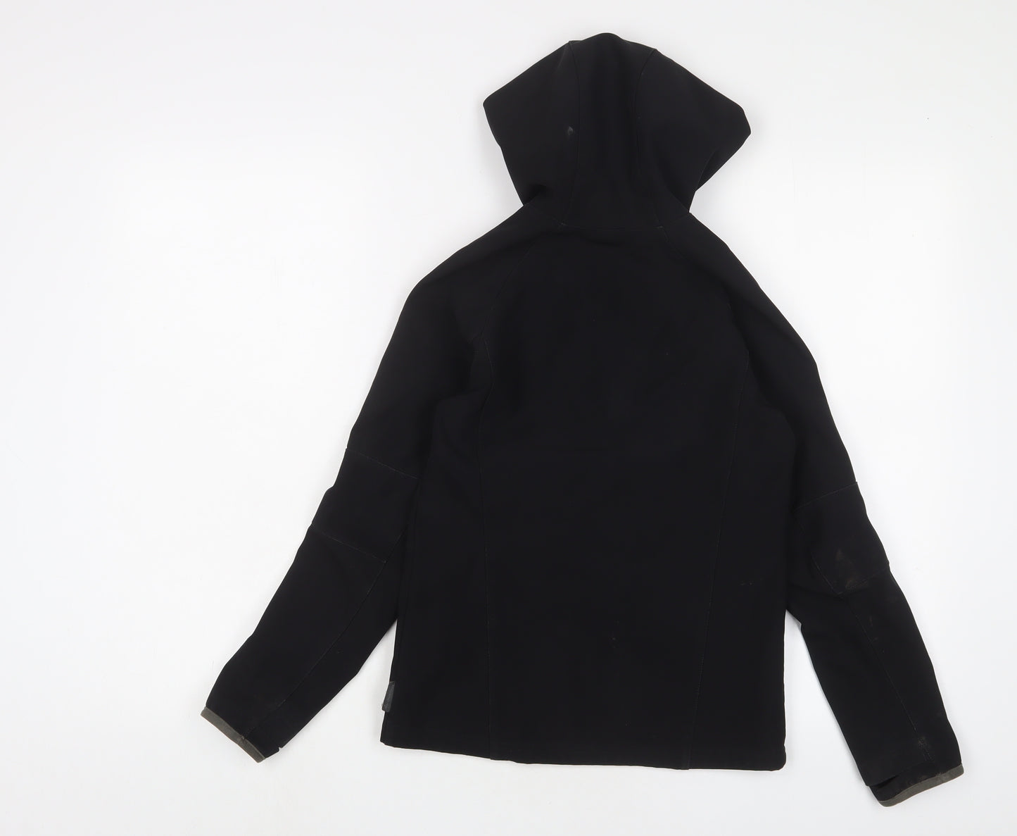 DECATHLON Boys Black Jacket Size 10 Years Zip
